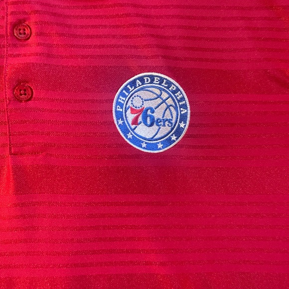 Antigua Philadelphia 76ers Polo Size XL - Picture 2 of 3